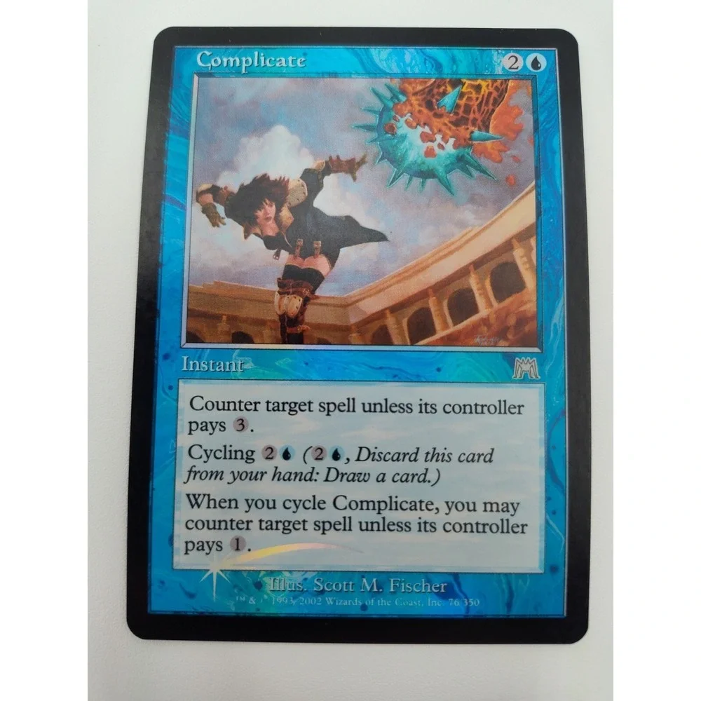 MTG FOIL Complicate #76 Onslaught 2002‎ MAGIC THE GATHERING 👀📸SEE📸